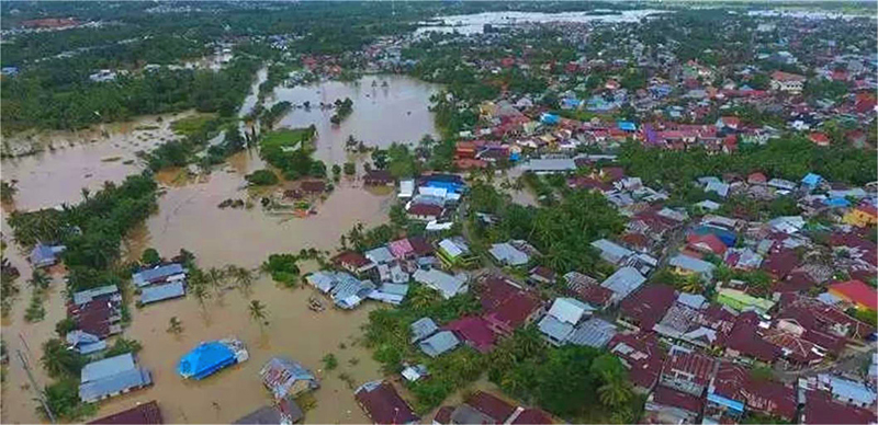 圖為蘇門答臘島明古魯暴雨造成的自然災害.jpg